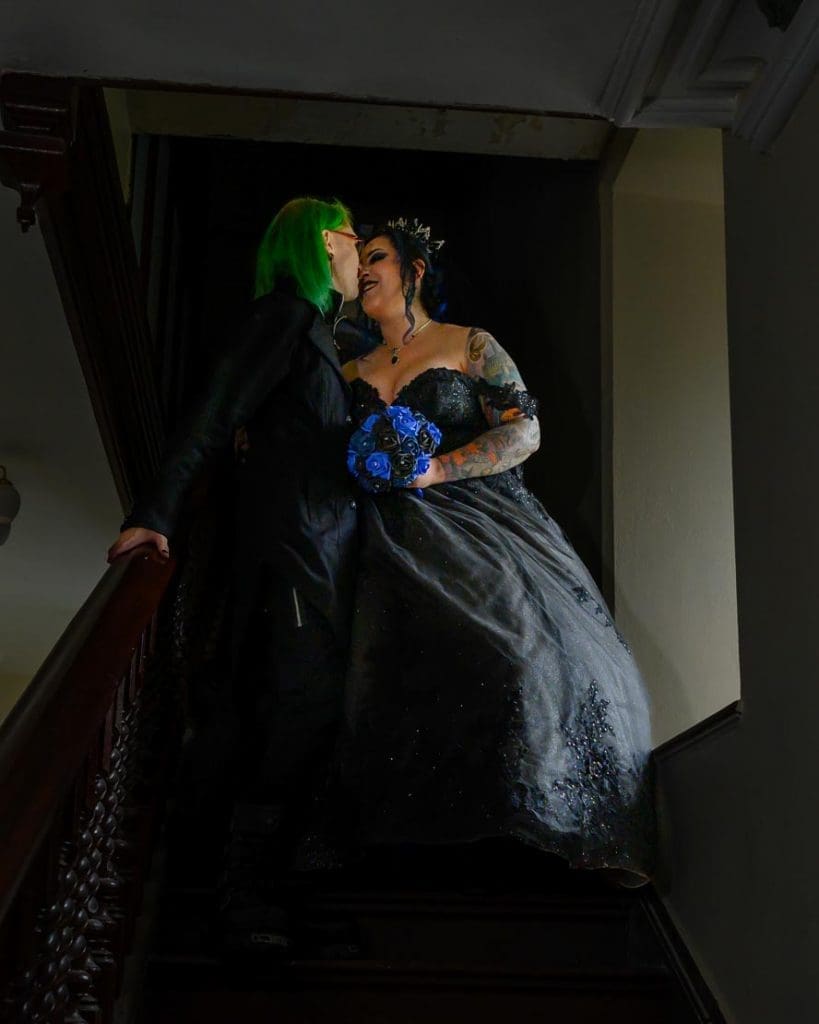 craig y nos gothic wedding, Craig-Y-Nos Wedding Photographer: Maya & Nathan’s Gothic wedding!