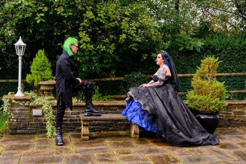 craig y nos gothic wedding, Craig-Y-Nos Wedding Photographer: Maya & Nathan’s Gothic wedding!
