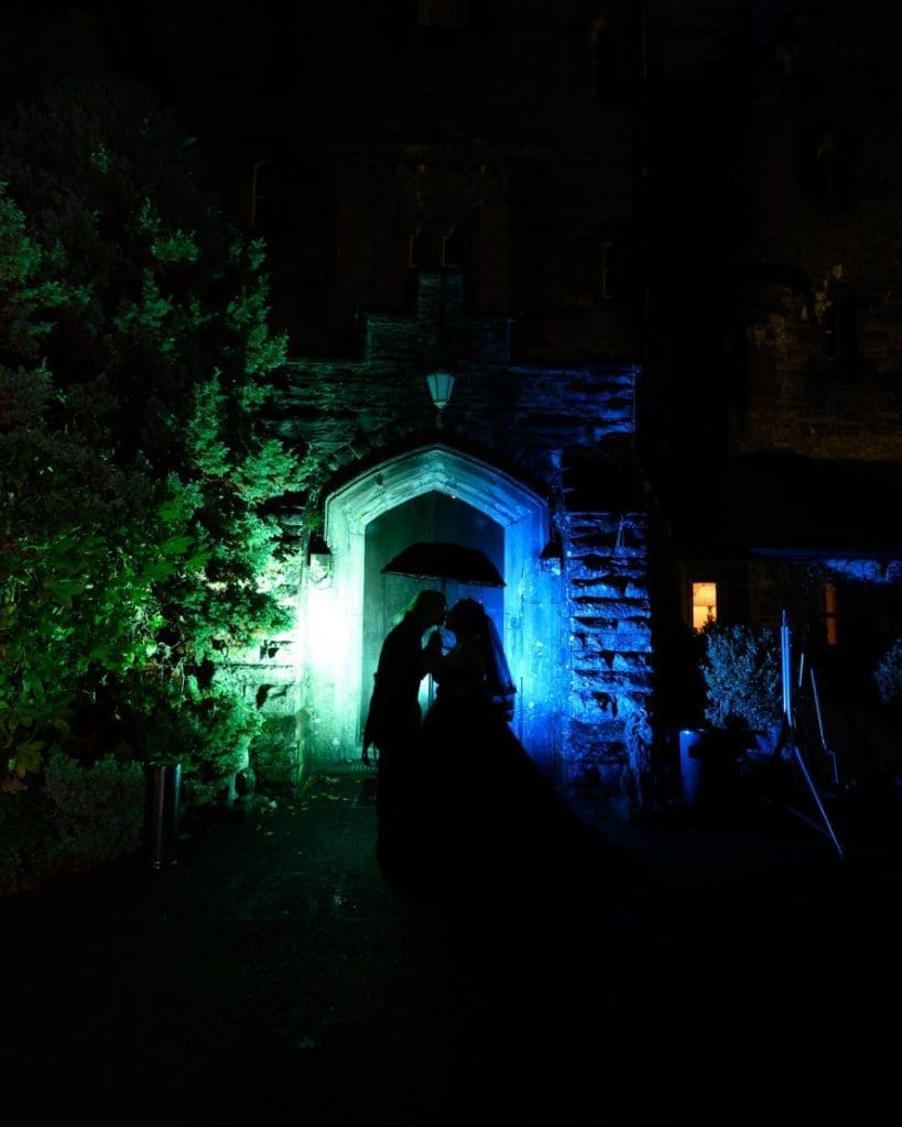 craig y nos gothic wedding, Craig-Y-Nos Wedding Photographer: Maya & Nathan’s Gothic wedding!