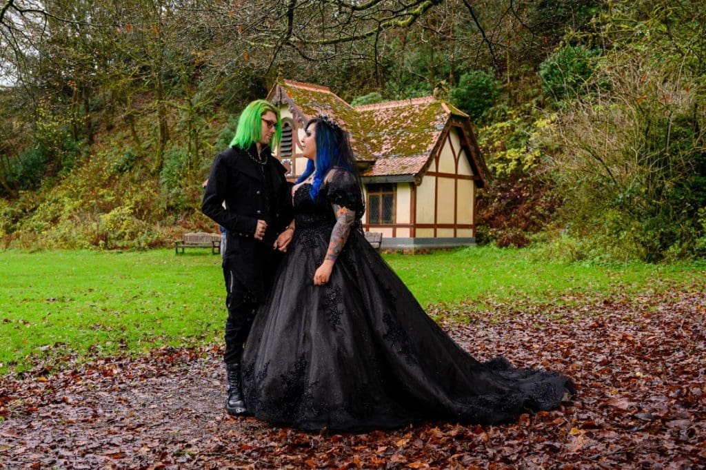 craig y nos gothic wedding, Craig-Y-Nos Wedding Photographer: Maya & Nathan’s Gothic wedding!