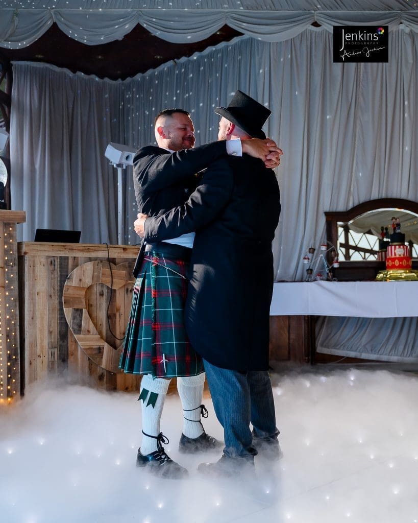 Groom and Groom first dance