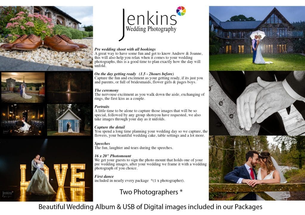 wedding photography packages, Elegant &#038; Affordable Wedding Packages &#8211; Bespoke | Jenkins photography