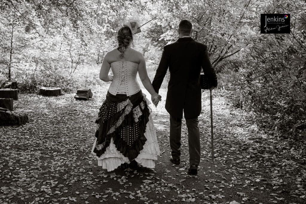 STEAMPUNK WEDDING, Steampunk Wedding—South Wales Photographer: Kerry and Ainsley