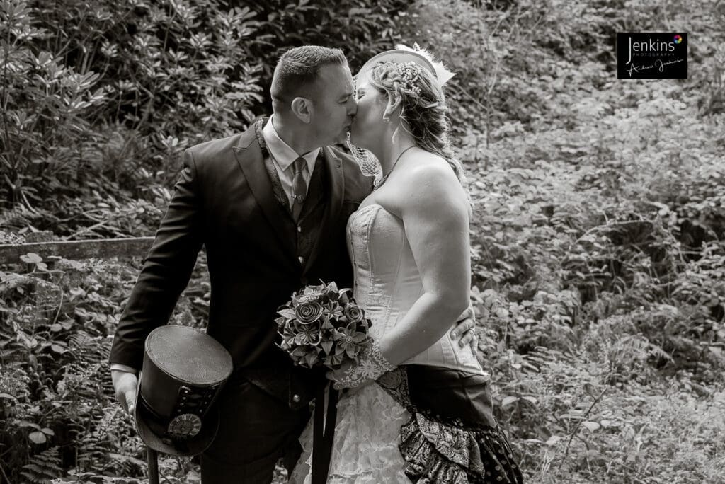 STEAMPUNK WEDDING, Steampunk Wedding—South Wales Photographer: Kerry and Ainsley