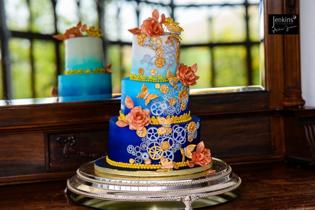 Steampunk wedding cake