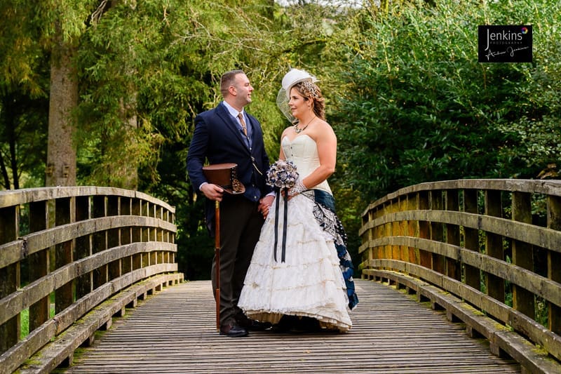 STEAMPUNK WEDDING, Steampunk Wedding—South Wales Photographer: Kerry and Ainsley