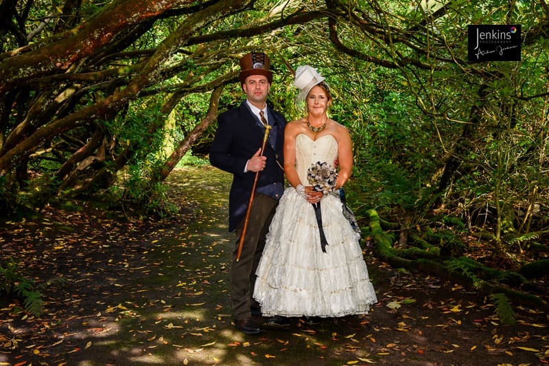 STEAMPUNK WEDDING, Steampunk Wedding—South Wales Photographer: Kerry and Ainsley