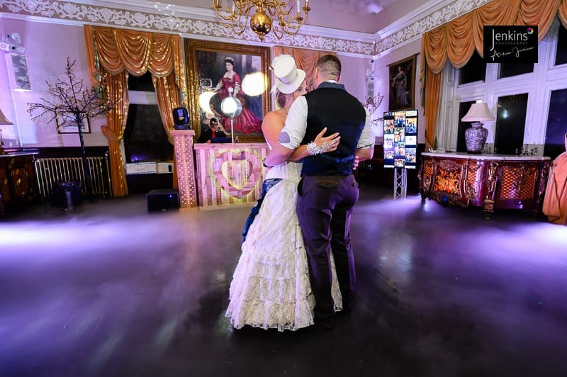 first dance dry ice jenkins photography at craig y nos castle 004 DJ sound & Lighting 